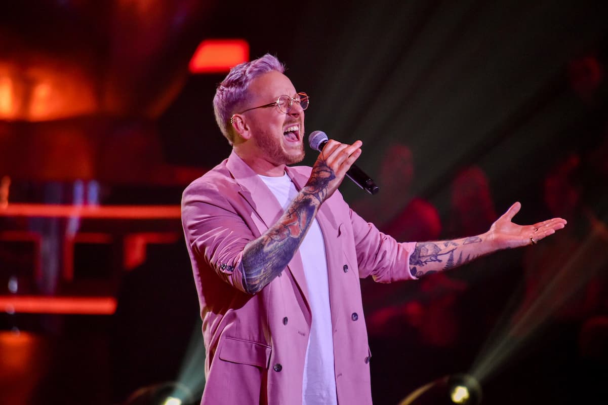 Moritz Steckenstein bei The Voice of Germany am 20.10.2023