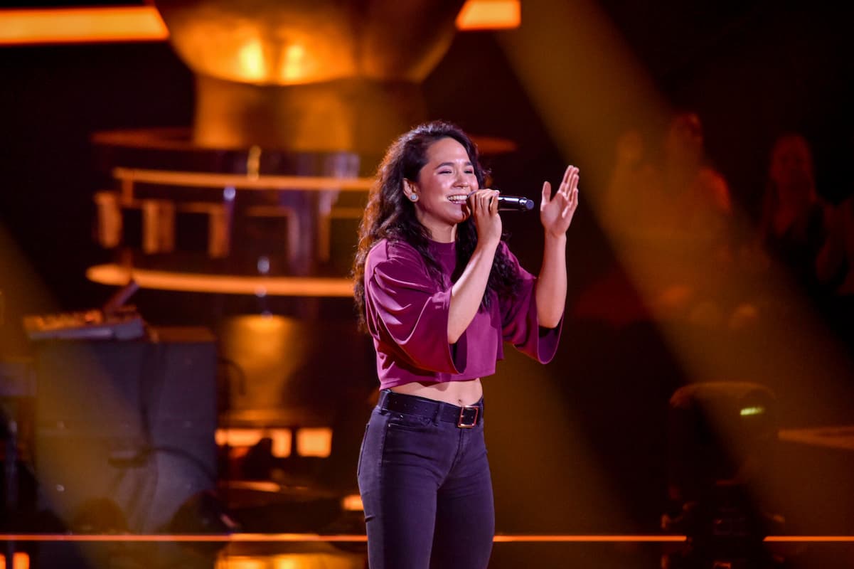 Tatjana Falkner bei The Voice of Germany am 12.10.2023