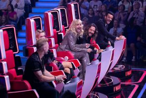 The Voice of Germany 13.10.2023 Alle Talente, Songs, Entscheidungen - hier im Bild alle Coaches