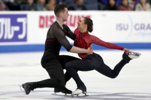 Eiskunstlauf ISU Grand Prix China 10.-11.2023 Ergebnisse, Zeitplan, Übertragungen - hier im Bild Annika Hocke & Robert Kunkel