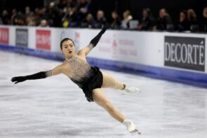 Eiskunstlauf ISU Grand Prix Espoo (Finnland) 17.-18.11.2023 Zeitplan, Ergebnisse, Übertragungen - hier im Bild Kaori Sakamoto