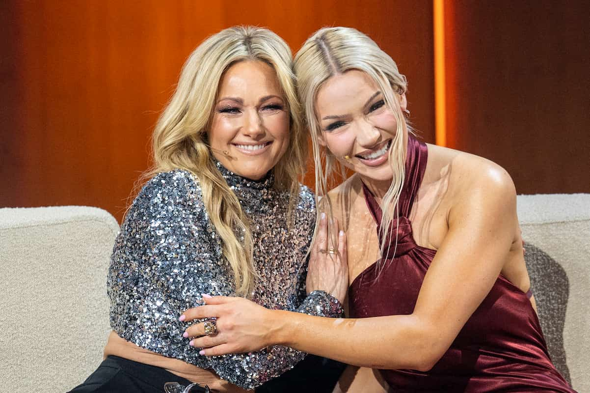 Helene Fischer und Shirin David bei Wetten dass am 25.11.2023