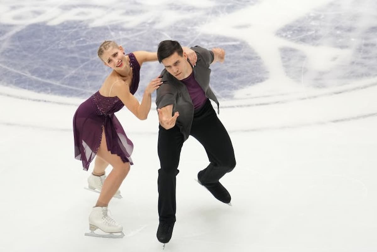 Minerva Fabienne Hase & Nikita Volodin Platz 1 im Kurzprogramm beim ISU Grand Prix Osaka, NHK Trophy 2023