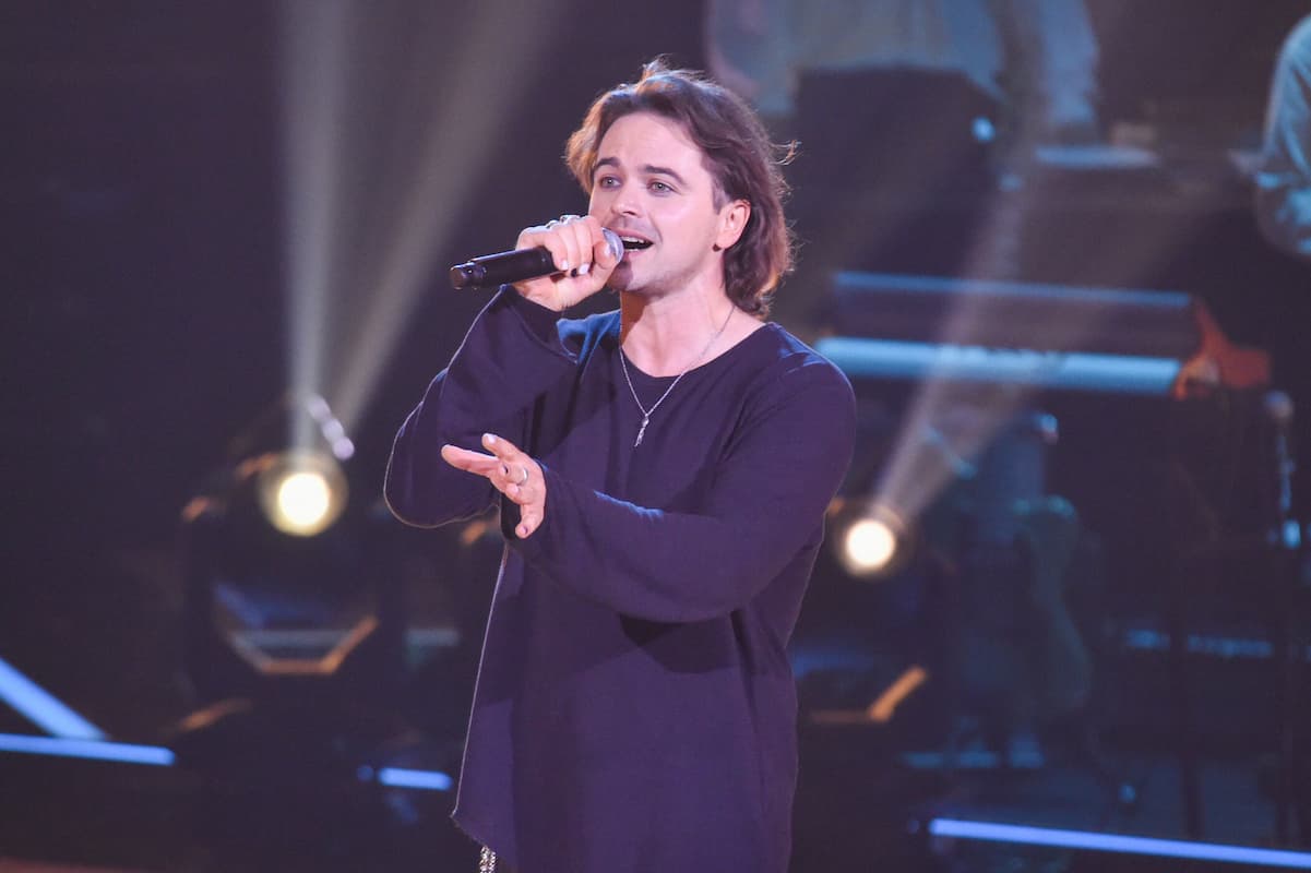 Sebastian Zierof bei The Voice am 17.11.2023 (Team Bill & Tom)