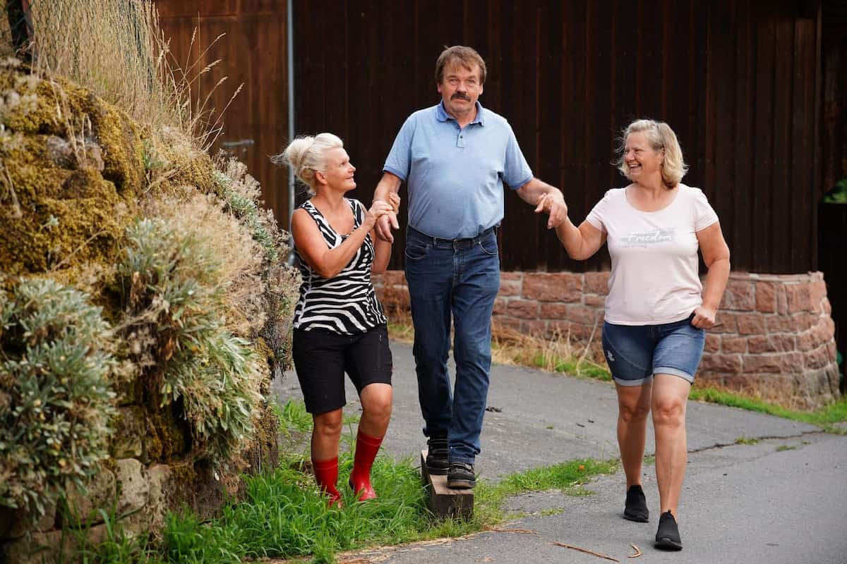 Simone, Siegfried und Patricia - dabei bei Bauer sucht Frau am 27.11.2023