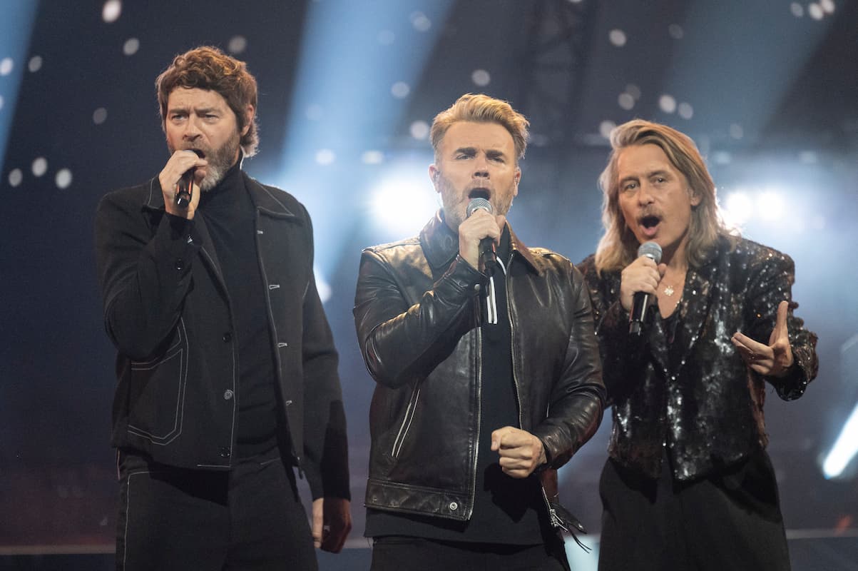 Take That bei Wetten dass am 25.11.2023