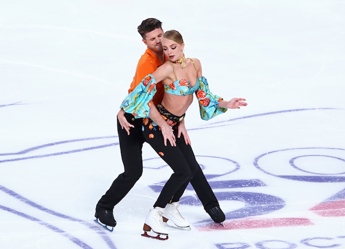 Alexandra Stepanova & Ivan Bukin - Eistanz-Paar bei der Eiskunstlauf-Meisterschaft Russland 2024