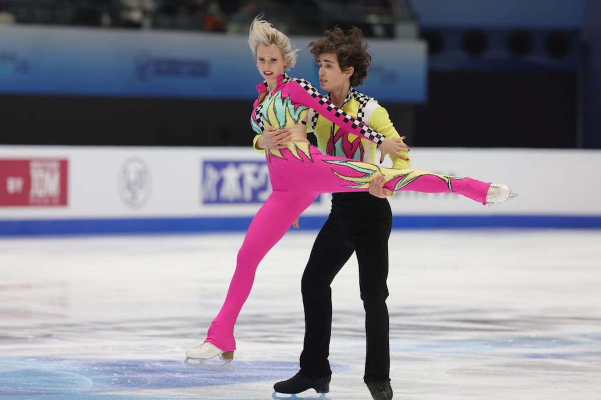 Elizabeth Tkachenko & Alexei Kiliakov - Eistanz-Paar im Junior-Grand-Prix-Finale 2023