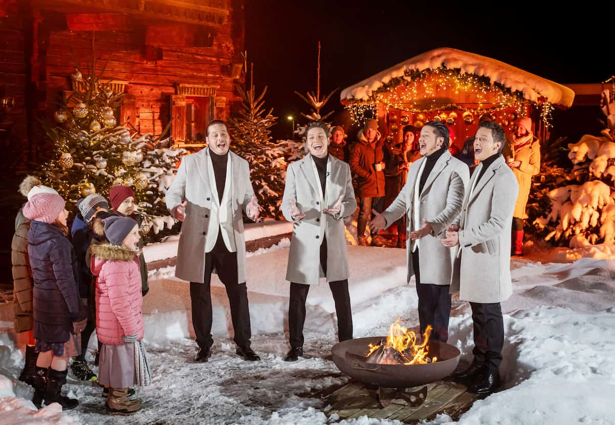 Esteriore Brothers in der TV-Show „Zauberhafte Weihnacht im Land der ‚Stillen Nacht‘“