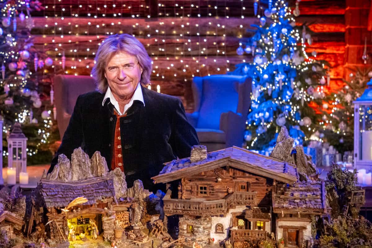 Hansi Hinterseer in der TV-Show „Zauberhafte Weihnacht im Land der ‚Stillen Nacht‘“