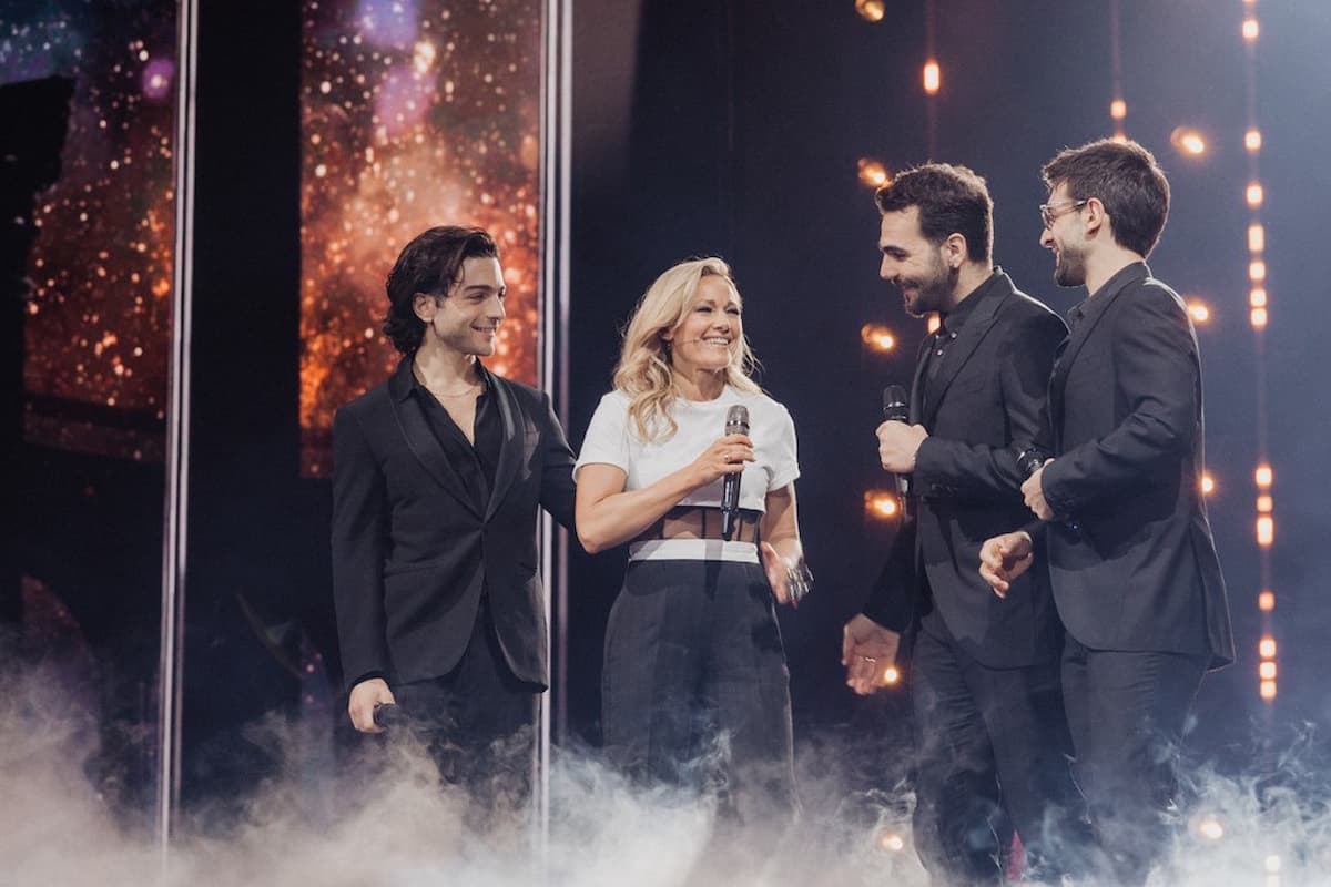 Il Volo und Helene Fischer in der ZDF-Weihnachts-Gala 2023