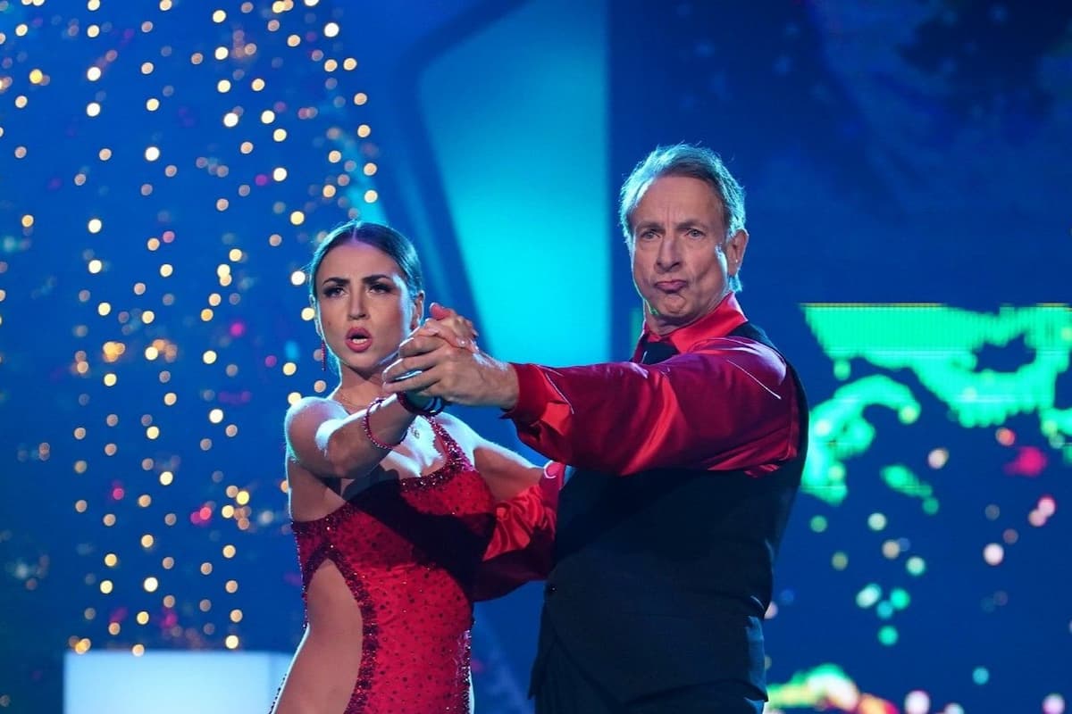 Ingolf Lück & Ekaterina Leonova in der Weihnachts-Show Let's dance 22.12.2023