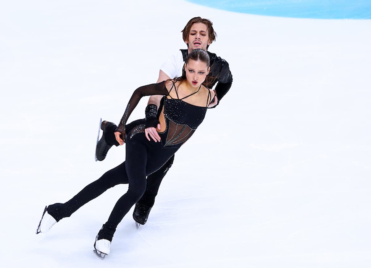 Irina Khavronina & Devid Naryzhnyy - Eistanz-Paar bei der Eiskunstlauf-Meisterschaft Russland 2024