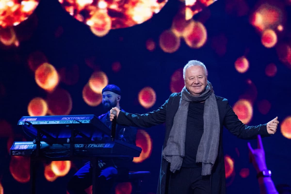 Jim Kerr von Simple Minds in der Helene Fischer Show 2023