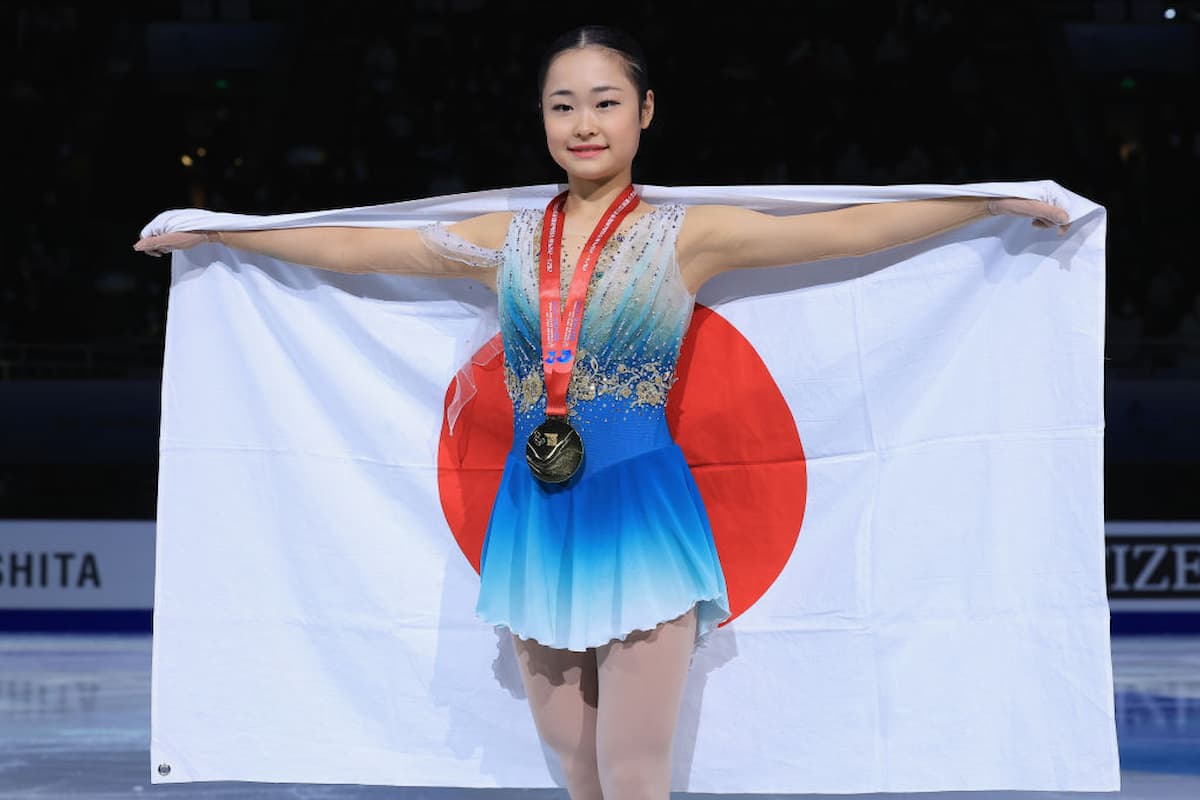 Mao Shimada gewinnt das Junior-Grand-Prix-Finale 2023 in Peking