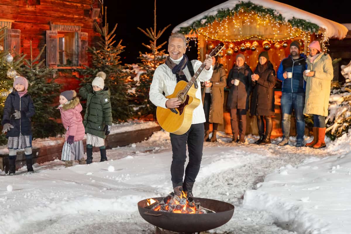 Olaf Berger in der TV-Show „Zauberhafte Weihnacht im Land der ‚Stillen Nacht‘“
