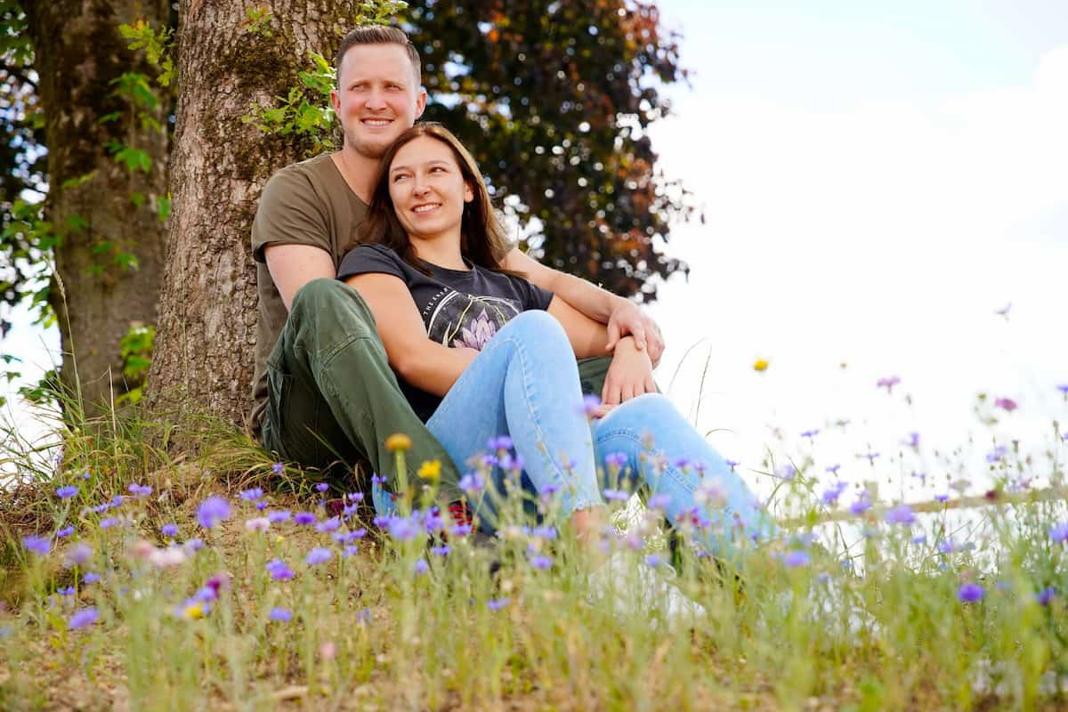 Patrick und Sarina scheinen sehr glücklich miteinander zu sein