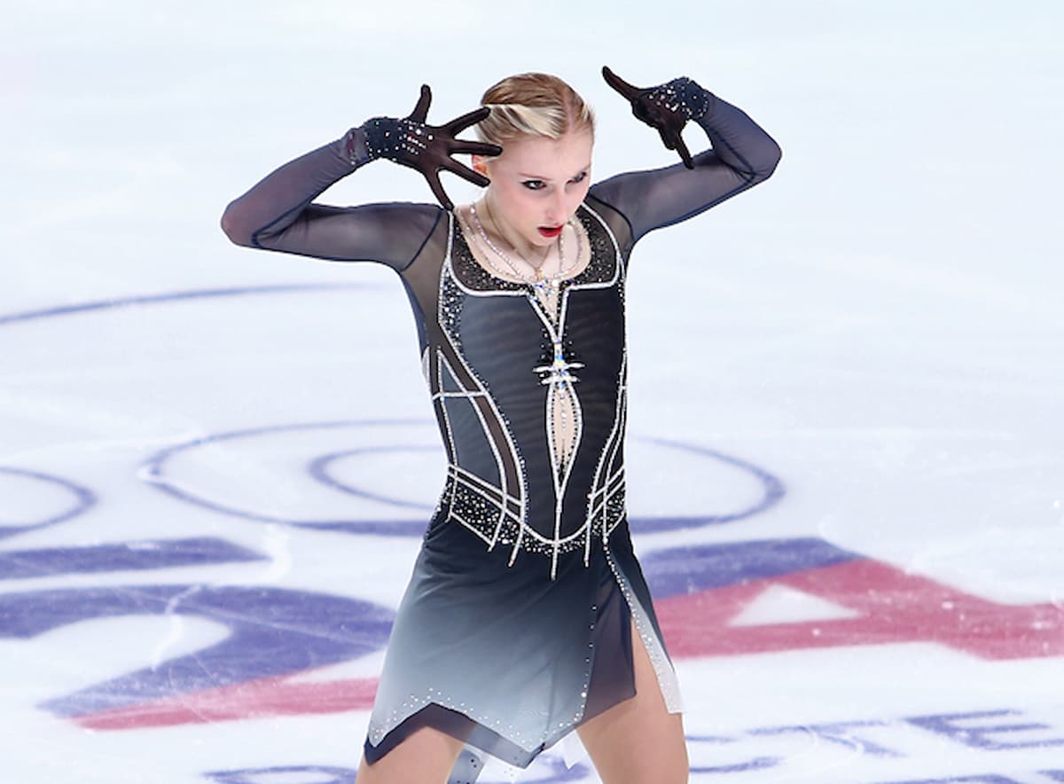 Sofia Muravieva bei der Russischen Eiskunstlauf-Meisterschaft 2024