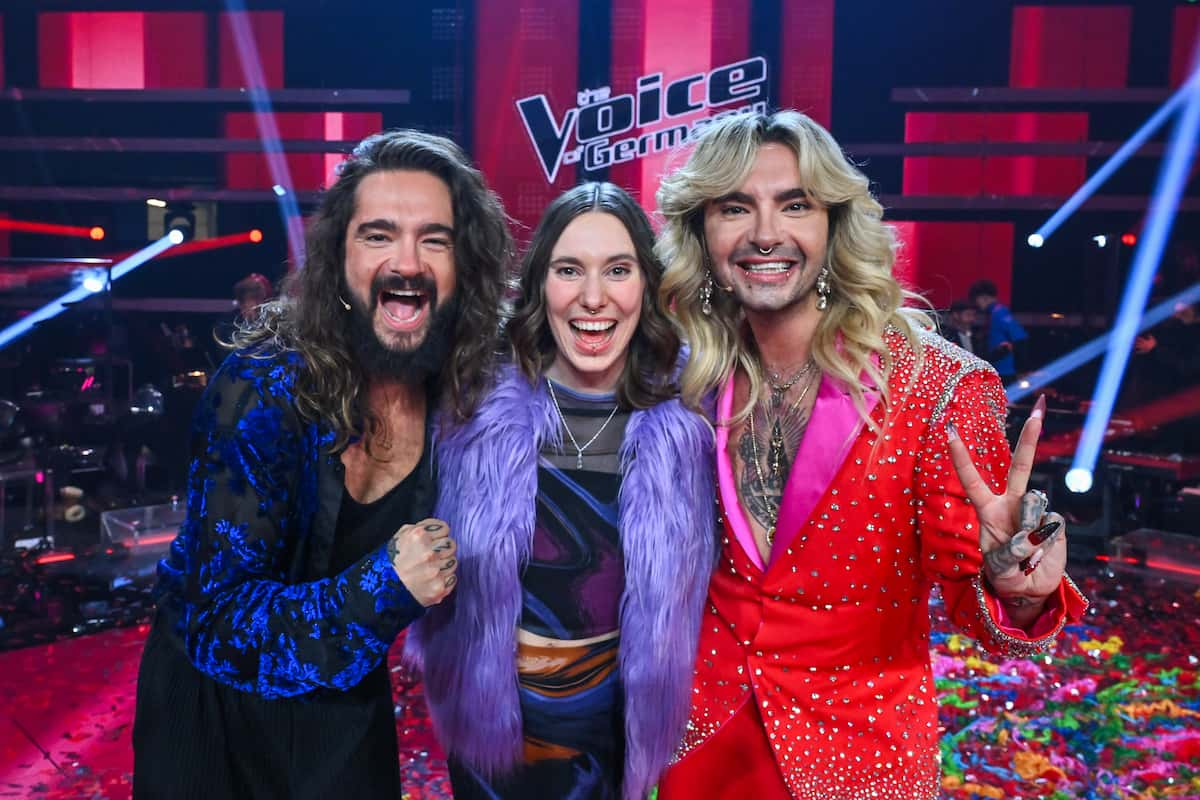 Team Toll mit Tom und Bill Kaulitz gewinnt mit Malou Lovis Kreyelkamp The Voice of Germany 2023