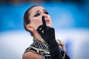 Eiskunstlauf, Kamila Valieva - CAS-Entscheidung im Doping-Fall - hier im Bild die Eiskunstläuferin Kamila Valieva in ihrer neuen Kür bei den Testläufen der Russischen Eiskunstlauf-Nationalmannschaft Saison 2023-2024