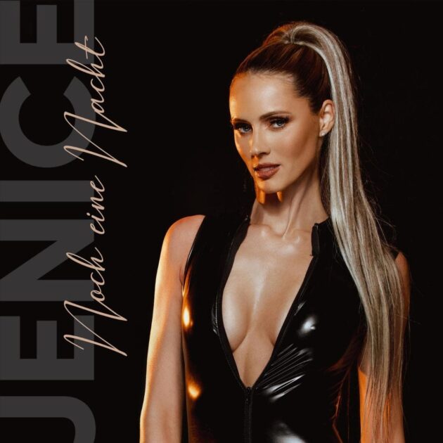 Jenice veröffentlicht Schlager “Noch eine Nacht” - hier im Bild das Single-Cover