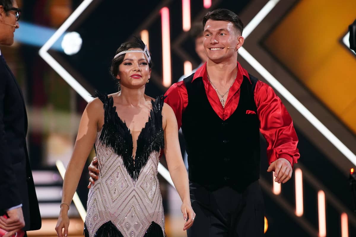 Maria Clara Groppler und Mikael Tatarkin bei Let's dance am 23.2.2024