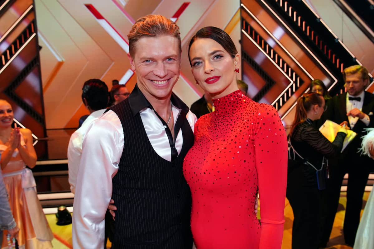 Paul Lorenz und Eva Padberg bei Let's dance am 23.2.2024