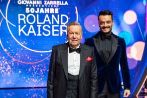 Roland Kaiser 24.2.2024 Gäste der TV-Show im ZDF mit Giovanni Zarrella