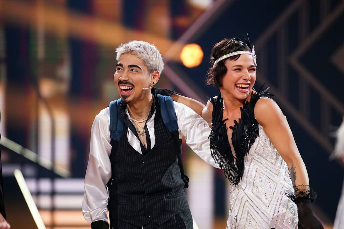 Tony Bauer und Anastasia Stan bei Let's dance am 23.2.2024