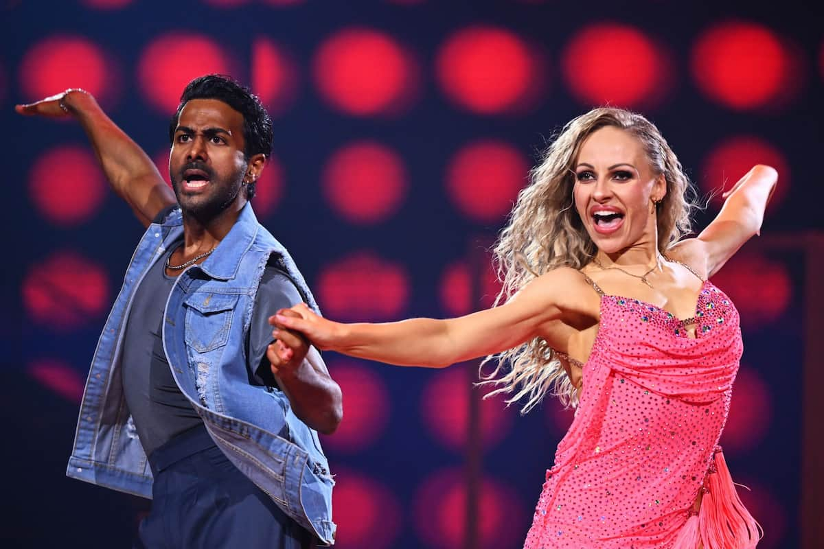 Biyon Kattilathu und Marta Arndt bei Let's dance am 15.3.2024