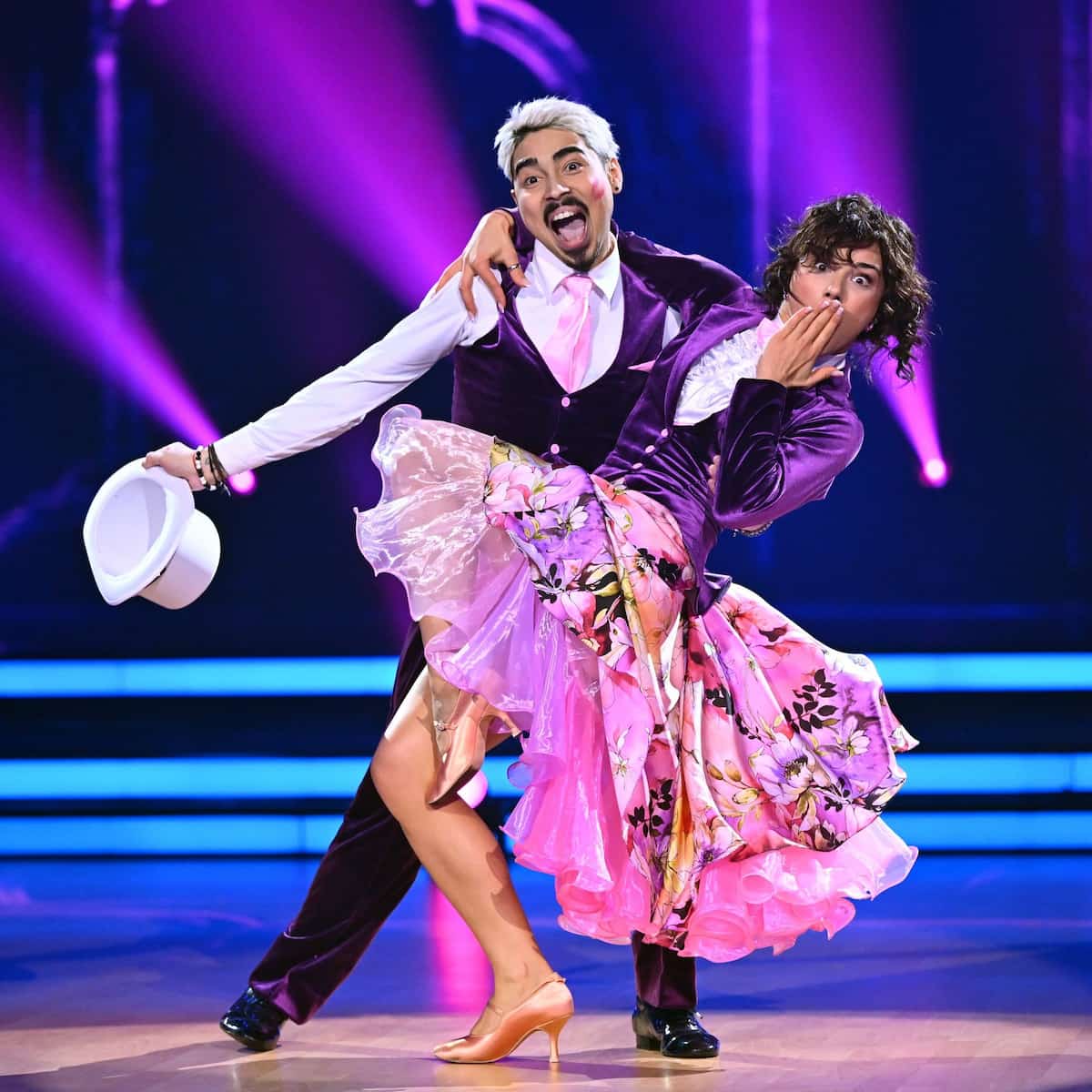 Tony Bauer und Anastasia Stan bei Let's dance am 15.3.2024