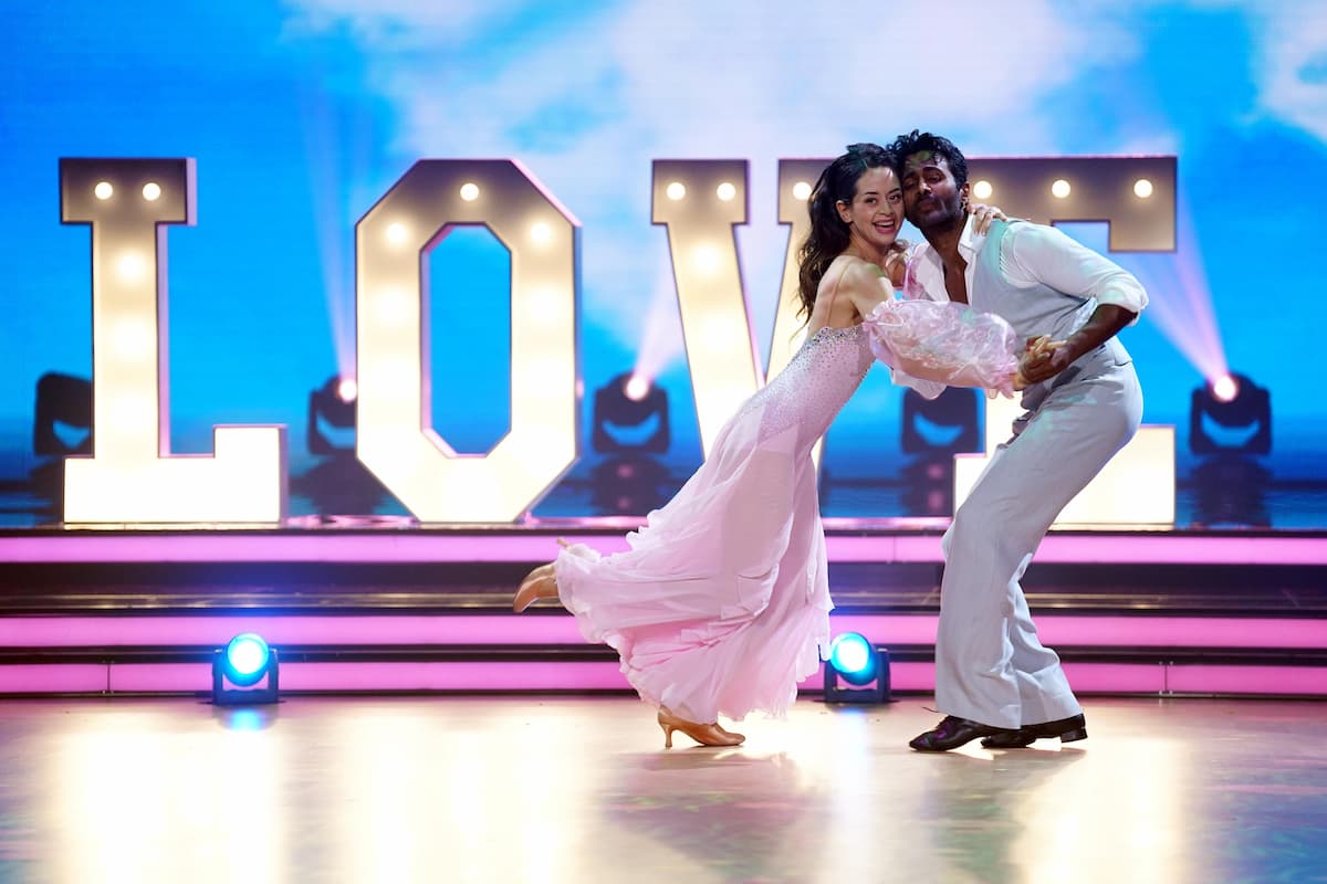 Biyon Kattilathu & Malika Dzumaev - Quickstep bei Let's dance am 12.4.2024