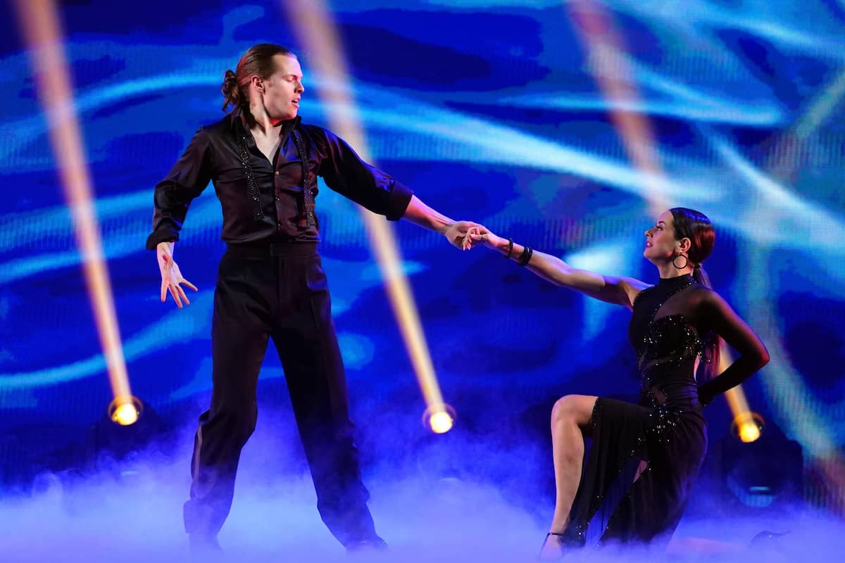 Tango von Gabriel Kelly & Malika Dzumaev bei Let's dance 5.4.2024