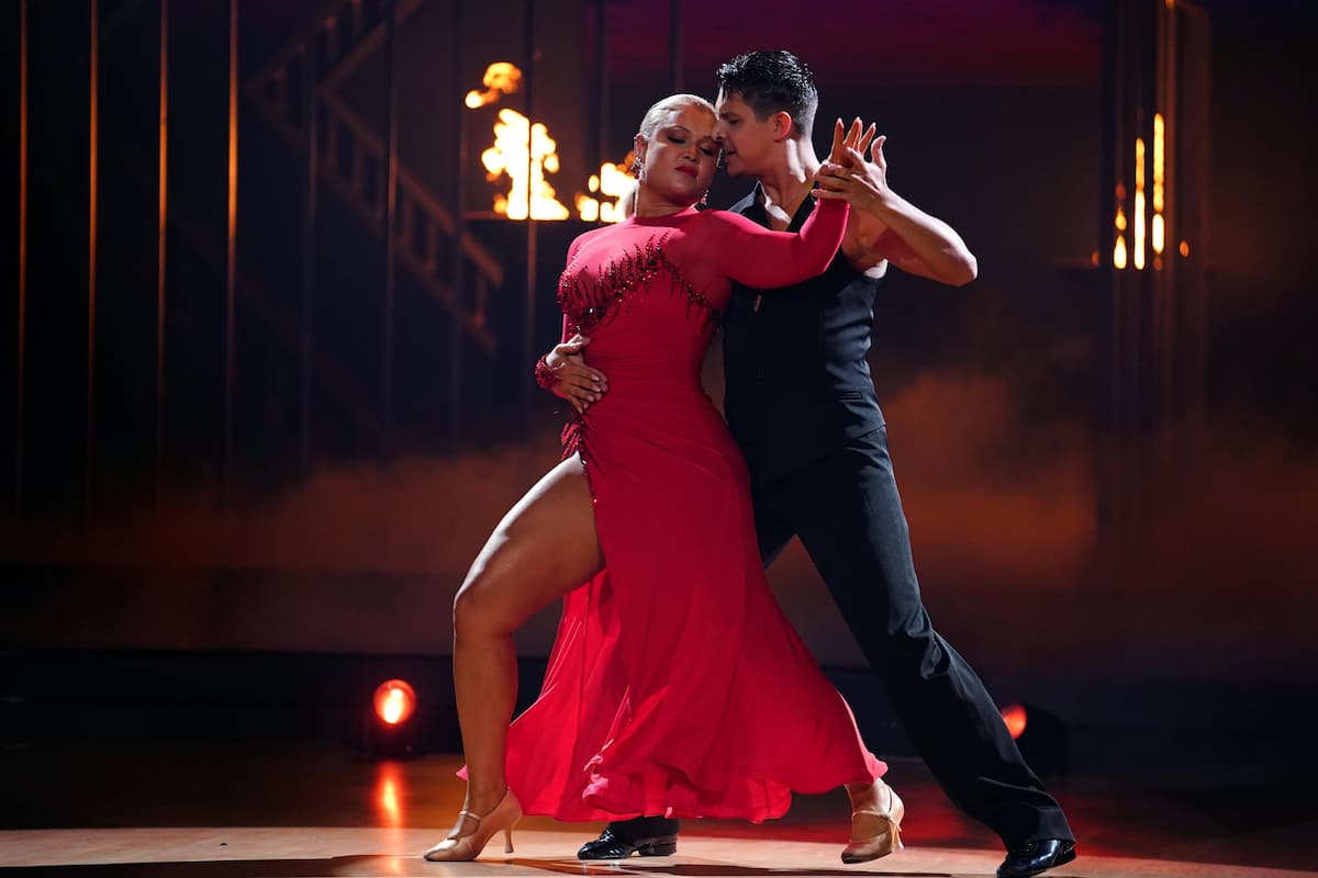 Tango von Sophia Thiel & Alexandru Ionel bei Let's dance am 5.4.2024