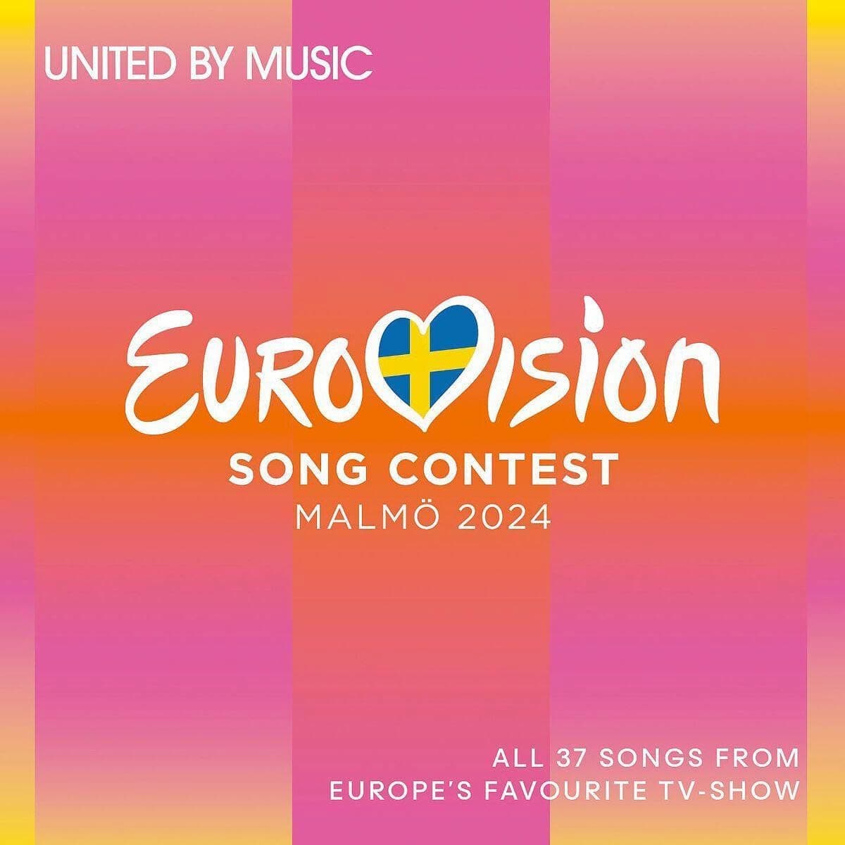 Album zum Eurovision Song Contest 2024 - im Bild das Album-Cover
