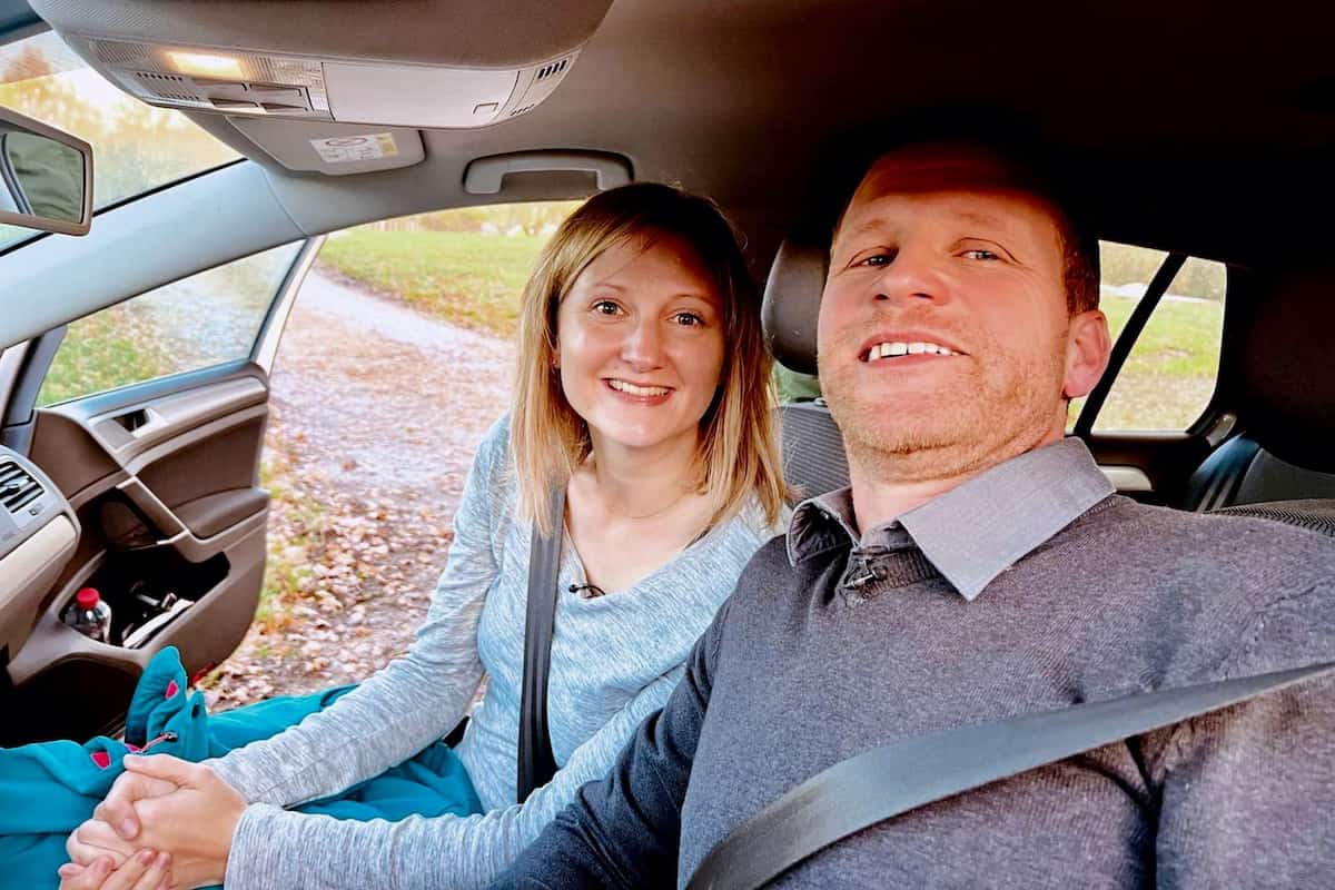 Fritz in Frankreich mit Julia