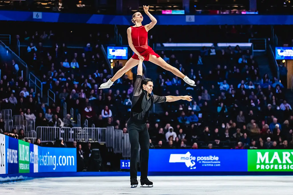Minerva Fabienne Hase - Nikita Volodin, Eiskunstlauf-WM 2025 im Kurzprogramm