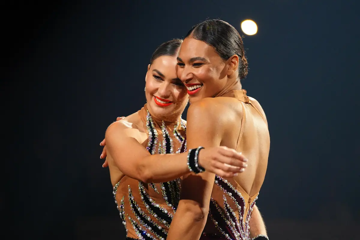 Renata Lusin und Marie Mouroum - Tango bei Let's dance 25.4.2025
