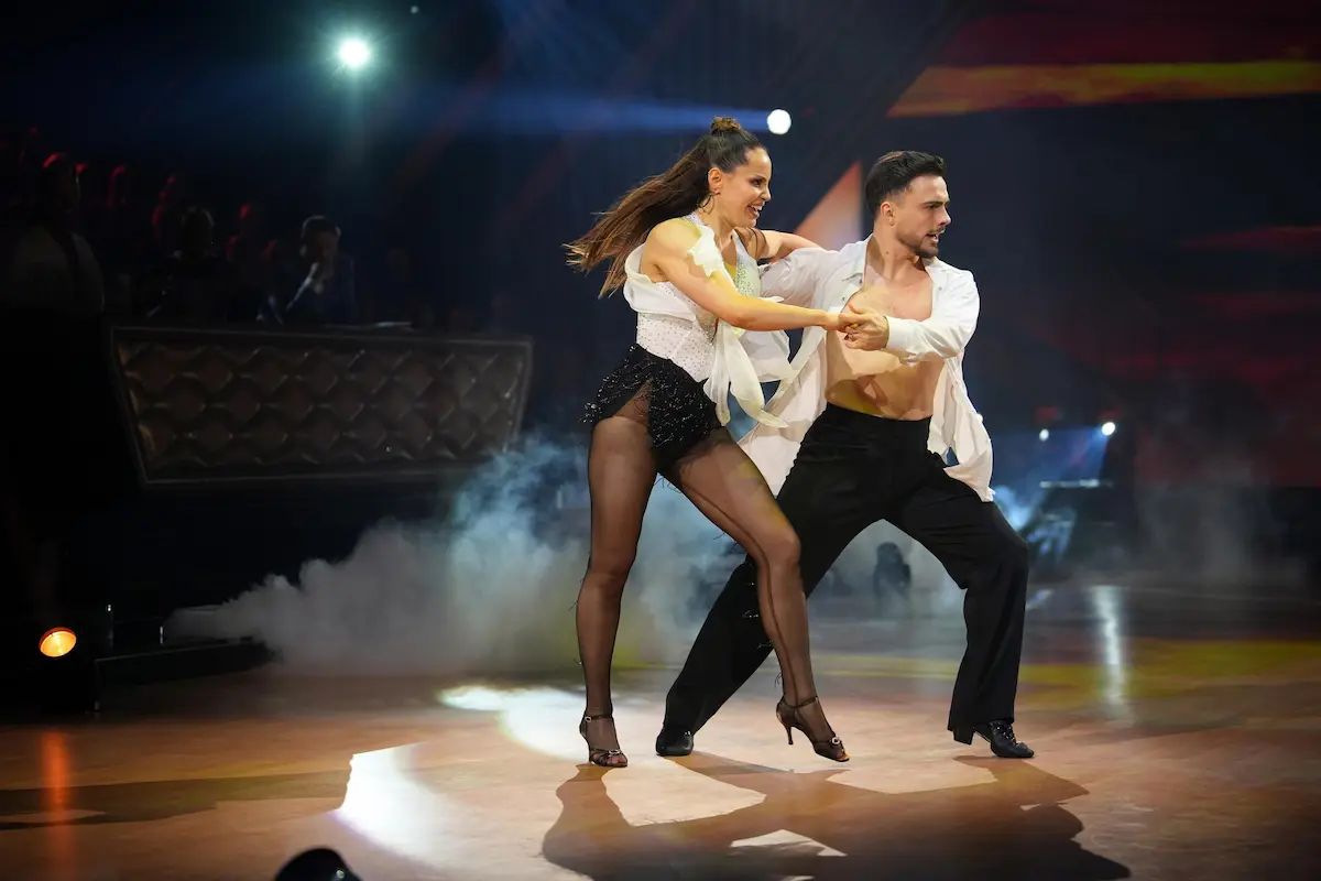 Christina Hänni und Sergiu Maruster mit ihrer Kür zum Thema Freiheit - Profi-Challenge Let's dance am 30.5.2025