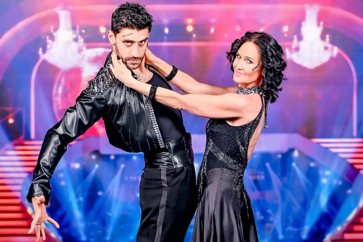 Dimitar Stefanin und Eva Glawischnig Paso doble bei Dancing Stars am 2.5.2025