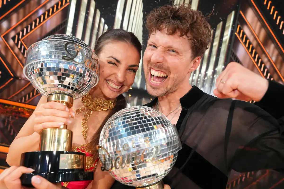 Ekaterina Leonova und Valentin Lusin als Sieger-Gewinner der Profi Challenge Let's dance 2025 am 30. Mai
