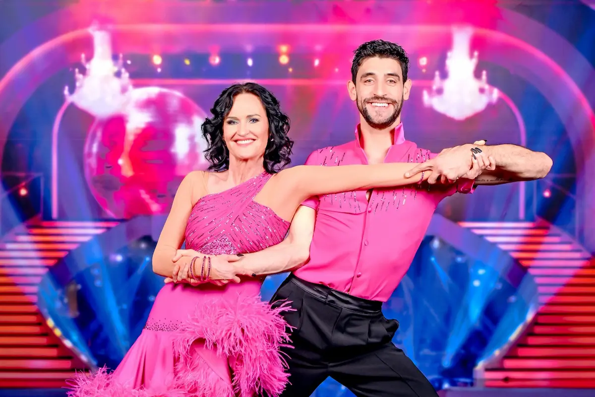 Eva Glawischnig und Dimitar Stefanin bei Dancing Stars 2.5.2025