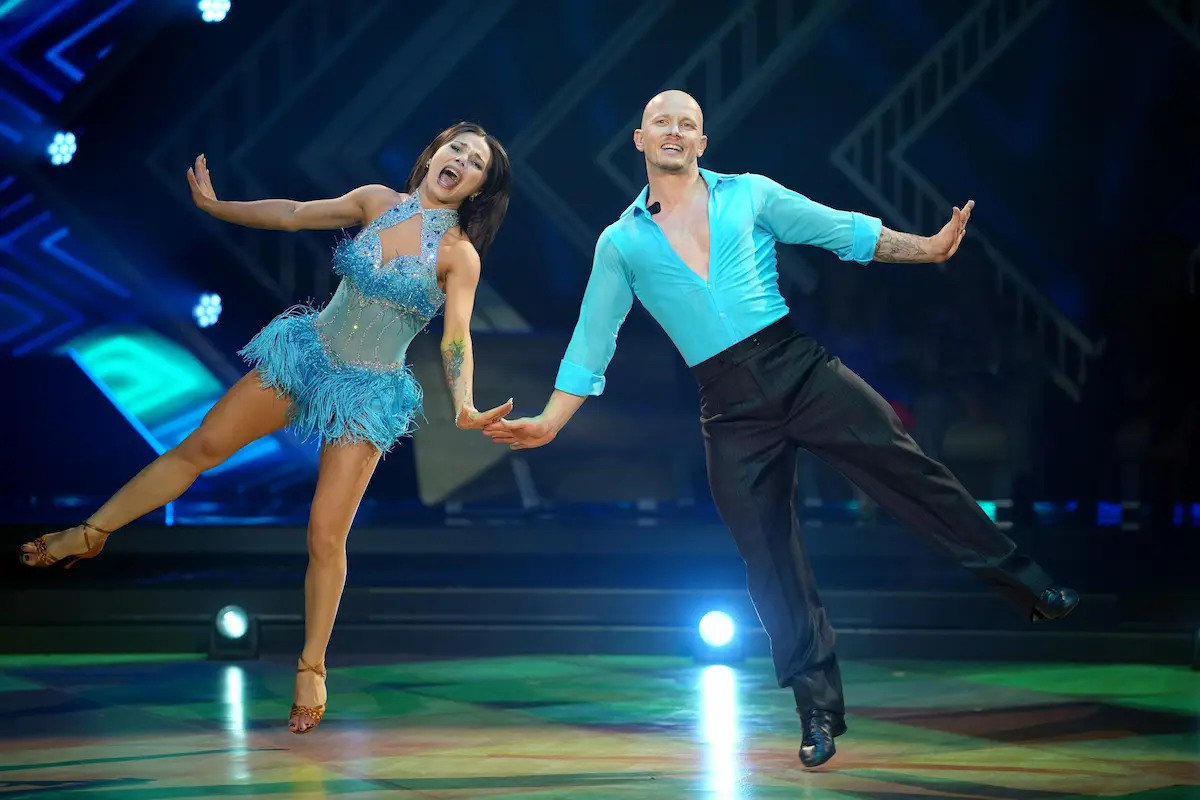 Jive von Fabian Hambüchen und Anastasia Maruster bei Let's dance 16.5.2026 im Impro Dance
