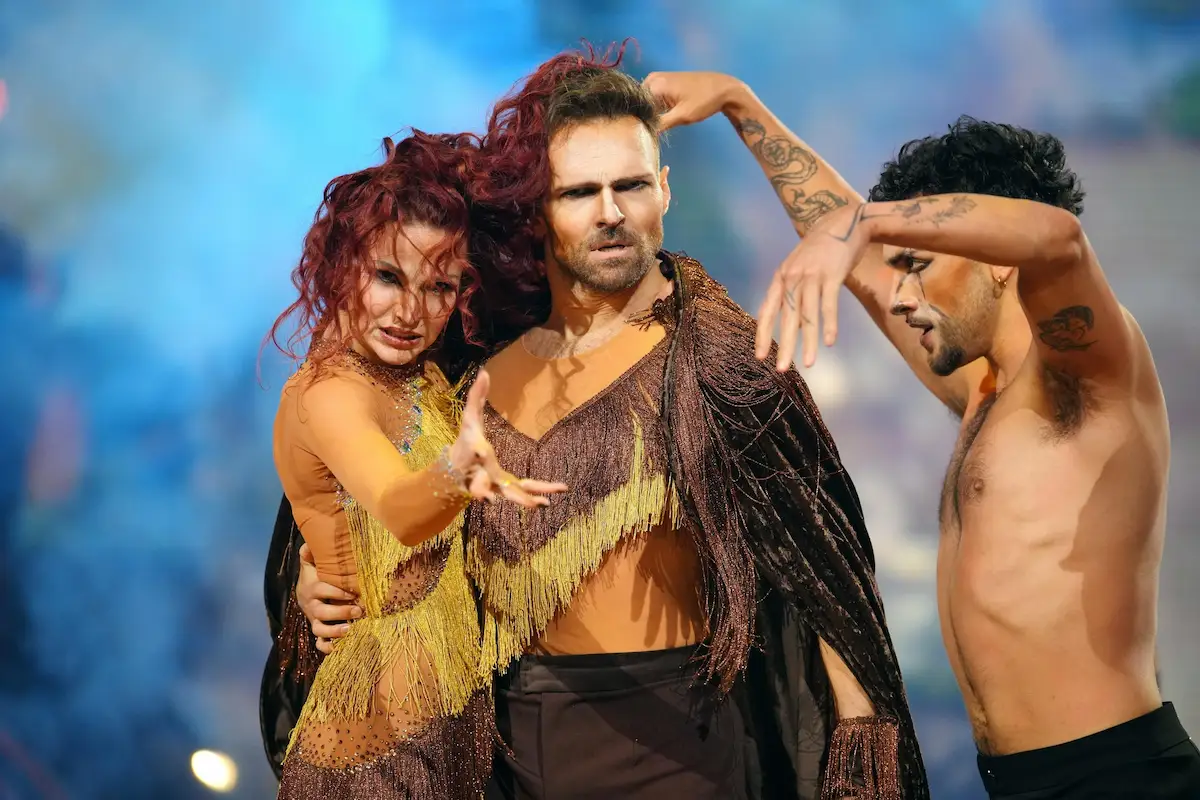 Kür von Katja Kalugina und Vadim Garbuzov zum Thema Mut - Profi-Challenge Let's dance am 30.5.2025