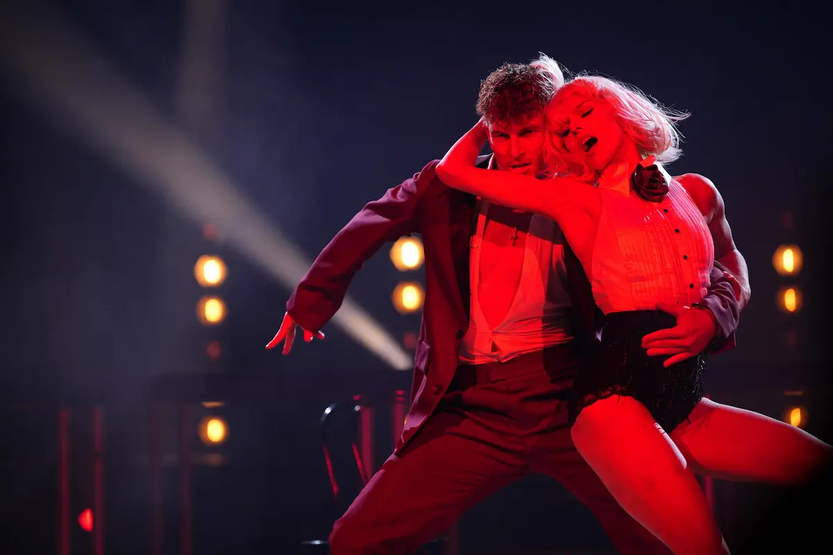 Patricija Ionel und Mikael Tatarkin bei der Kür Energie Profi-Challenge Let's dance 2025 am 30. Mai
