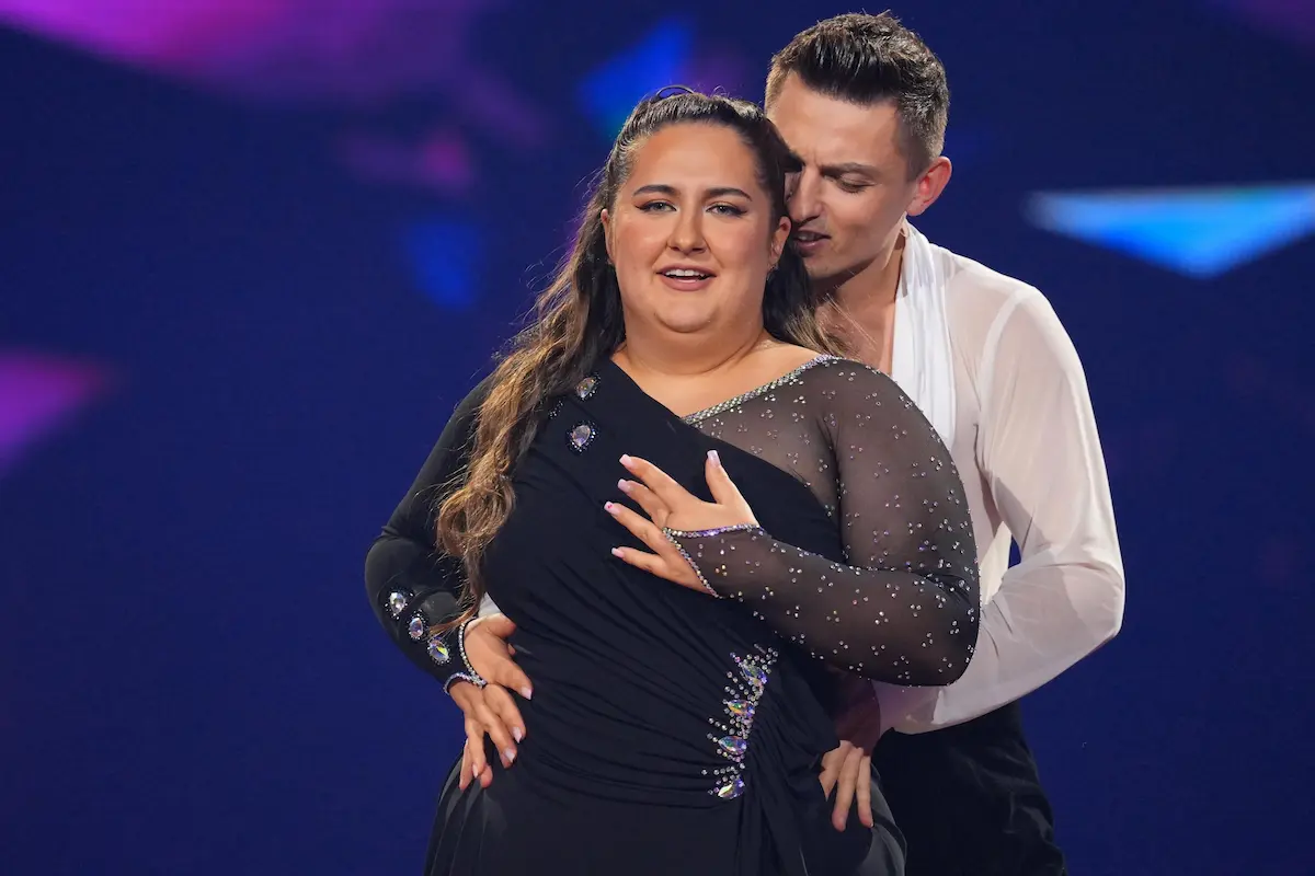 Sandra Safiulov (selfiesandra) - Zsolt Sandor Cseke bei Let's dance 16.5.2025 dabei