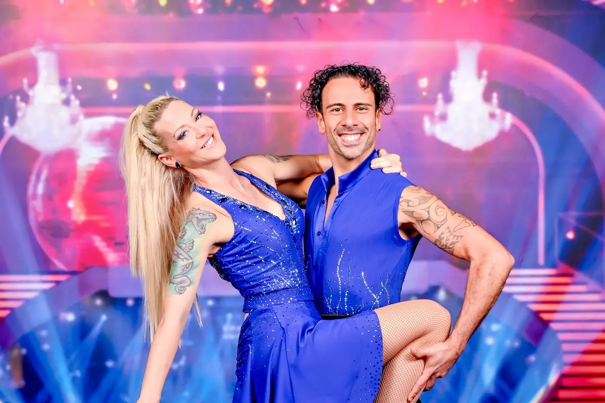 Simone Lugner und Danilo Campisi bei Dancing Stars 2.5.2025