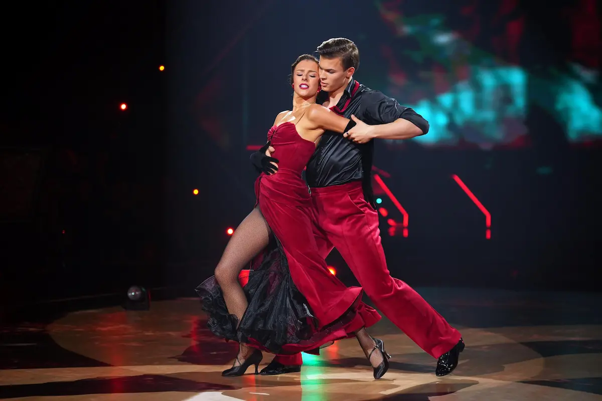 Taliso Engel und Patricija Ionel beim Tango im Finale Let's dance am 23.5.2025