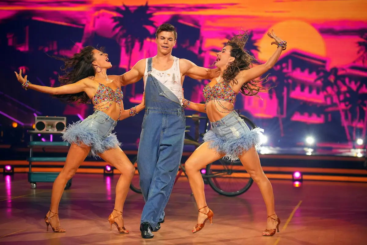 Trio-Salsa von Taliso Engel mit Patricija Ionel und Renata Lusin - Let's dance am 9.5.2025