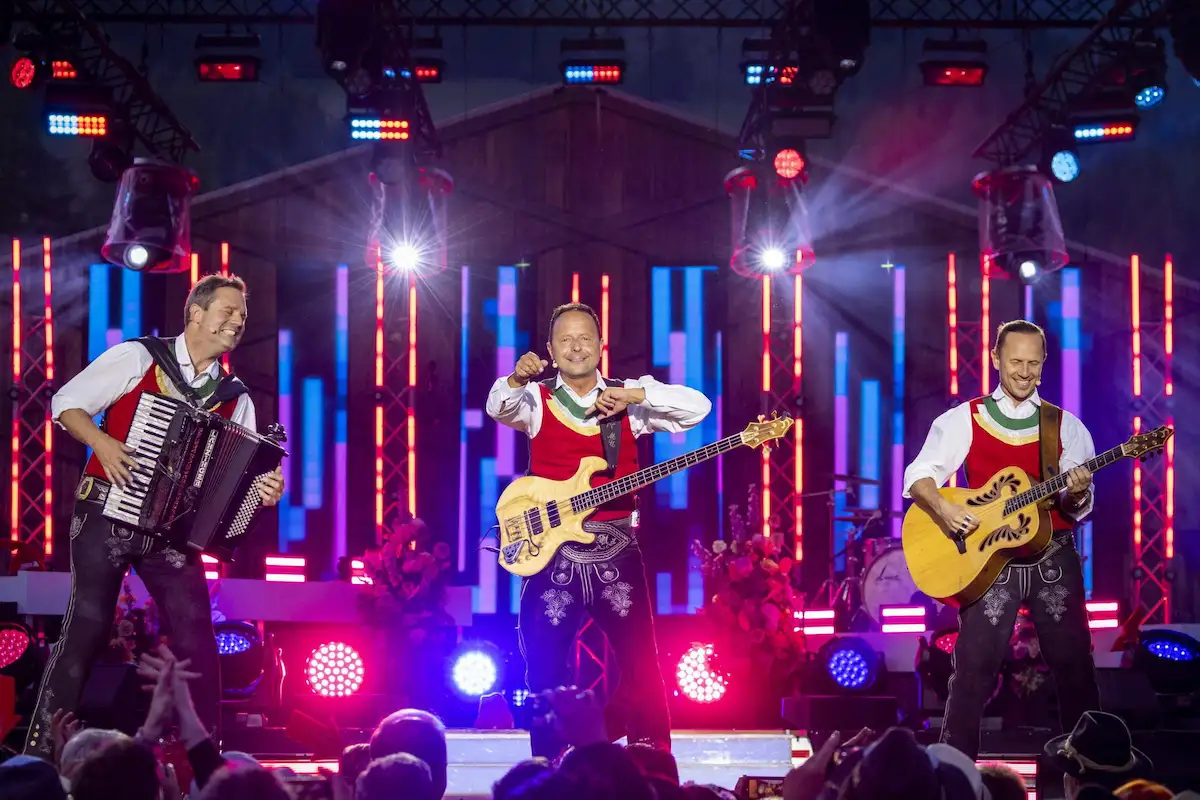Die jungen Zillertaler bei Wenn die Musi spielt Sommer 2025